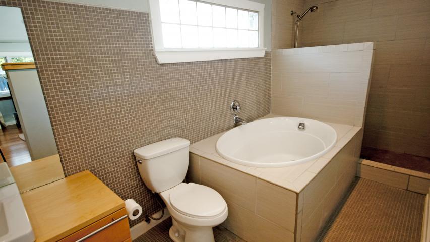 Hancock Pool House - Bathroom