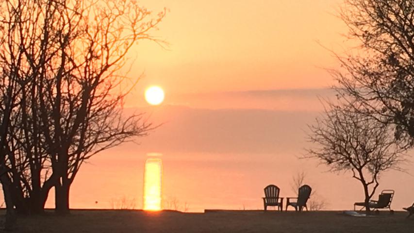 Hancock Lake Cottage - Sunset