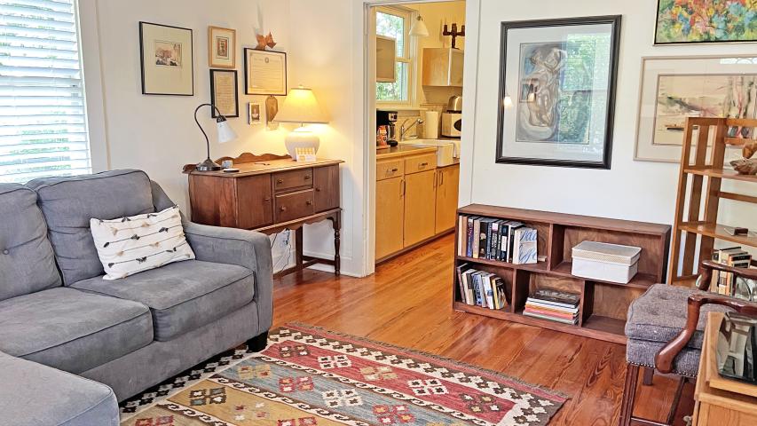 Hancock Camp House by the University.