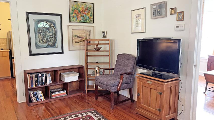 Hancock Camp House by the University.