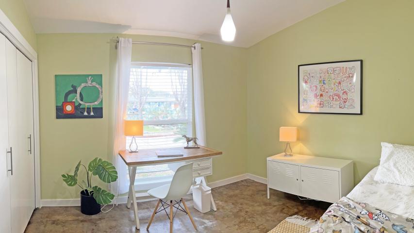 Hancock Modern Central Austin furnished rental.